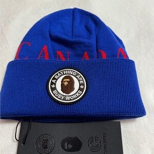 Canada goose beanie hat Bape toque